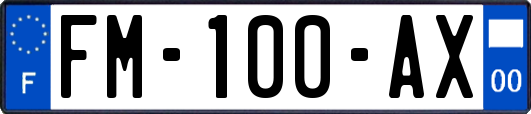 FM-100-AX