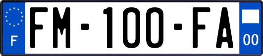 FM-100-FA