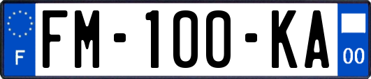 FM-100-KA