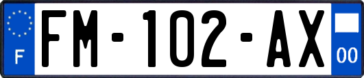 FM-102-AX