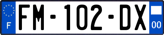 FM-102-DX