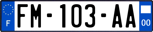 FM-103-AA