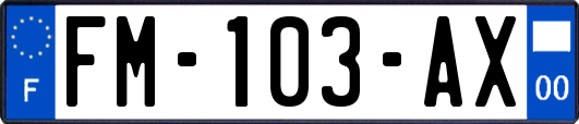 FM-103-AX