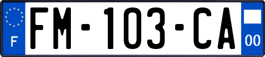 FM-103-CA