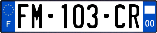 FM-103-CR