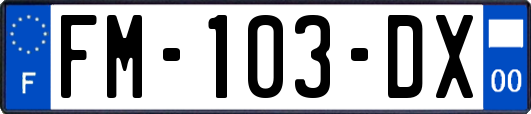FM-103-DX