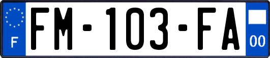 FM-103-FA