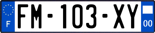 FM-103-XY
