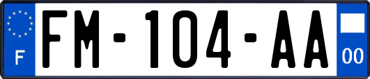 FM-104-AA