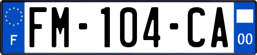 FM-104-CA