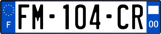FM-104-CR