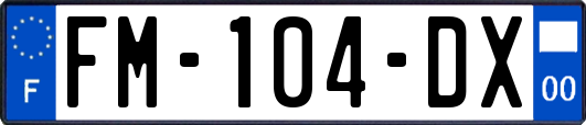 FM-104-DX