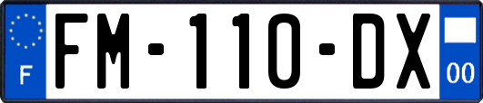 FM-110-DX