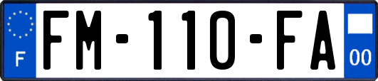 FM-110-FA