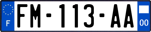 FM-113-AA