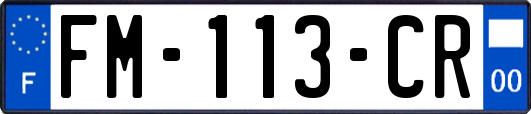 FM-113-CR