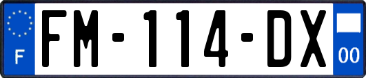 FM-114-DX
