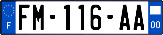 FM-116-AA