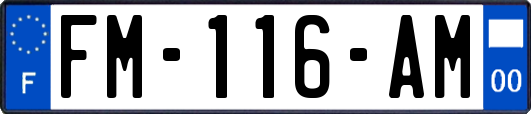 FM-116-AM