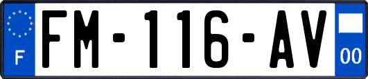 FM-116-AV