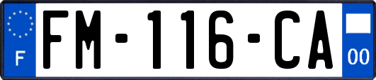 FM-116-CA