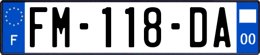FM-118-DA