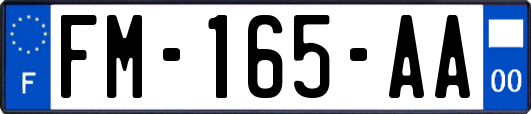 FM-165-AA