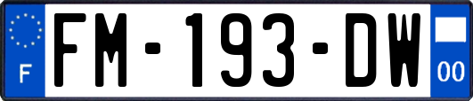 FM-193-DW