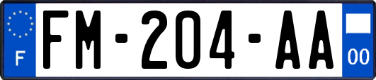 FM-204-AA