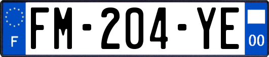FM-204-YE