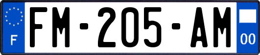 FM-205-AM