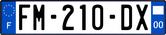 FM-210-DX