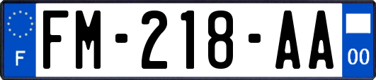 FM-218-AA