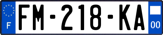 FM-218-KA