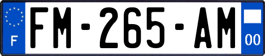 FM-265-AM