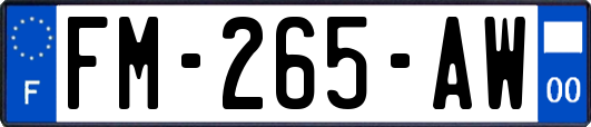 FM-265-AW