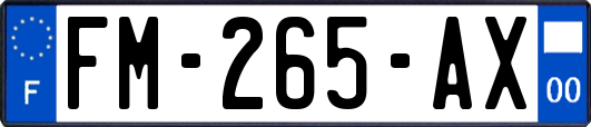 FM-265-AX