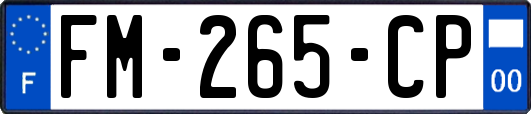 FM-265-CP
