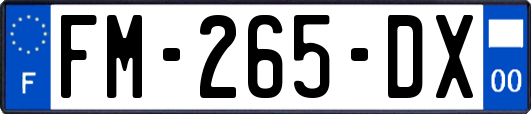 FM-265-DX