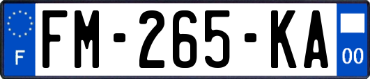 FM-265-KA