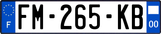 FM-265-KB