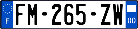 FM-265-ZW