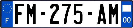 FM-275-AM