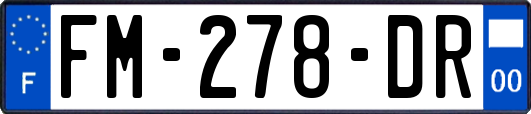 FM-278-DR