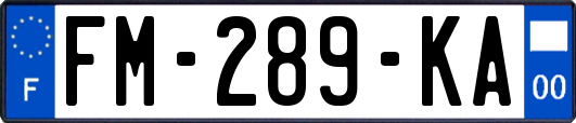 FM-289-KA