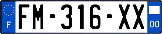 FM-316-XX