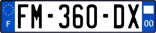 FM-360-DX
