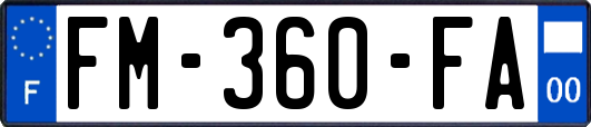FM-360-FA