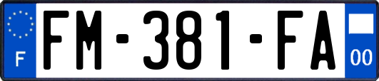 FM-381-FA