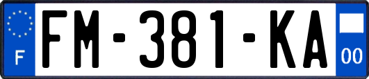 FM-381-KA